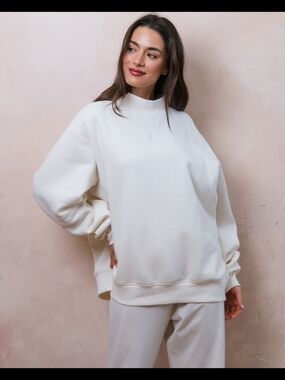New Parke Bridal Classic Mockneck Pearl  L/XL